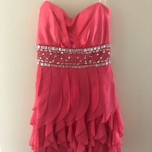 Hot Pink Dress- Homecoming/ Sweet 16/ Bat Mitzvah